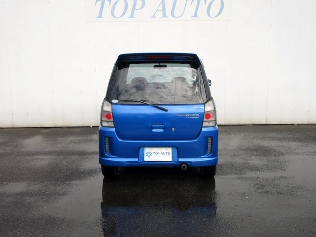 プレオ ＲＳリミテッドＩＩ　スーパーチャージャー　修復歴無し　車検：２年付き　タイミングベルト交換済み　ＭＴモード付き　純正アルミホイール　純正エアロ　ＨＤＤナビ　電動格納ミラー　パワーウインドウ　エアバック　オートエアコン（5枚目）