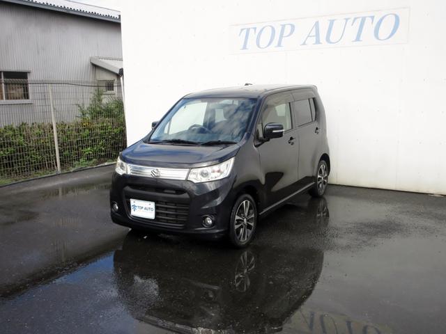 ワゴンＲスティングレー Ｔ　ターボ　修復歴無し　パドルシフト　メモリーナビ（ブルートゥース対応・フルセグＴＶ・ＤＶＤ／ＣＤ）　ＥＴＣ　純正アルミホイール　エアロ　ＨＩＤオートライト　フォグライト　スマートキー　エネチャージ（13枚目）