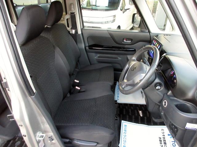 スペーシアカスタム TS ターボ 10インチandroidナビ Bluetooth対応 ETC 左右パワースライドドア 社外アルミホイール エアロ スマートキー タイミングチェーン スチールシルバーメタリック 革巻きハンドル(28枚目)