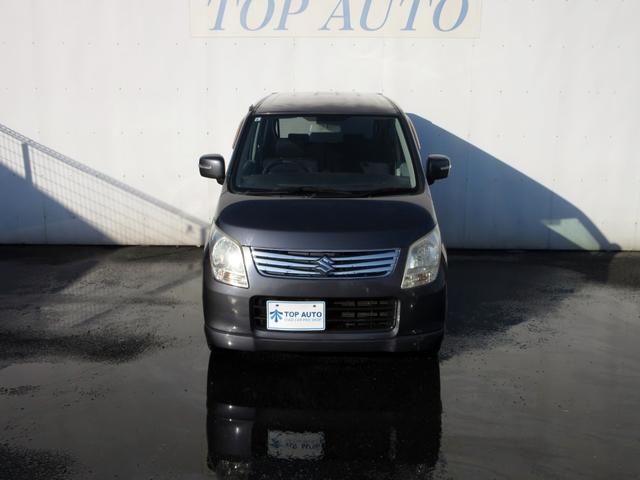 ワゴンＲ ＦＸリミテッド　スマートキー　プッシュスタート　社外アルミホイール　純正エアロ　電動格納ミラー　パワーウインドウ　オートエアコン　ベンチシート　ＡＢＳ　エアバッグ　タイミングチェーン　ドアバイザー（3枚目）