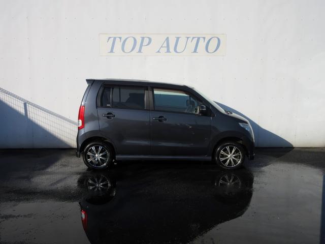 ワゴンＲ ＦＸリミテッド　スマートキー　プッシュスタート　社外アルミホイール　純正エアロ　電動格納ミラー　パワーウインドウ　オートエアコン　ベンチシート　ＡＢＳ　エアバッグ　タイミングチェーン　ドアバイザー（7枚目）