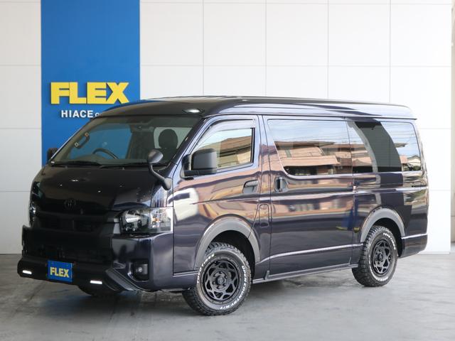 ハイエースバン スーパーGL ダークプライムII カロッツェリア7インチ ETC BUANフロントスポイラー ベッドキット ブラックエディション NT1・16インチAW オープンカントリー オーバーフェンダー ヴァレンティLEDテール フロアボード(36枚目)