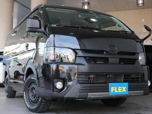 ハイエースワゴン GL アルパインBIG-Xナビ ETC シートカバー ルーフスピーカー オープンカントリー NC1・16インチAW フローリング リクライニング加工 ブラックエディション アルティメットLEDテールランプ(19枚目)