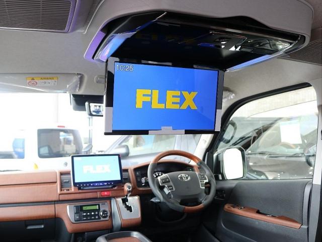 ハイエースバン ロングスーパーＧＬ　Ｒｅ　Ｃｌａｓｓｉｃ　アルパインＢＩＧ－Ｘ　ＥＴＣ２．０　１２．８型フリップダウンモニター　ＧＹナスカータイヤ　ＮＣ１・１６インチＡＷ　インテリアパネル　ベッドキット　シートカバー　ＬＥＤテールランプ（6枚目）