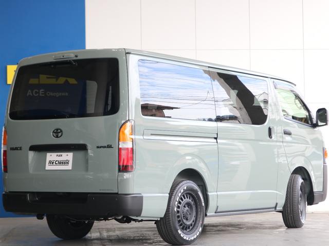 ハイエースバン ロングスーパーＧＬ　Ｒｅ　Ｃｌａｓｓｉｃ　アルパインＢＩＧ－Ｘ　ＥＴＣ２．０　１２．８型フリップダウンモニター　ＧＹナスカータイヤ　ＮＣ１・１６インチＡＷ　インテリアパネル　ベッドキット　シートカバー　ＬＥＤテールランプ（40枚目）