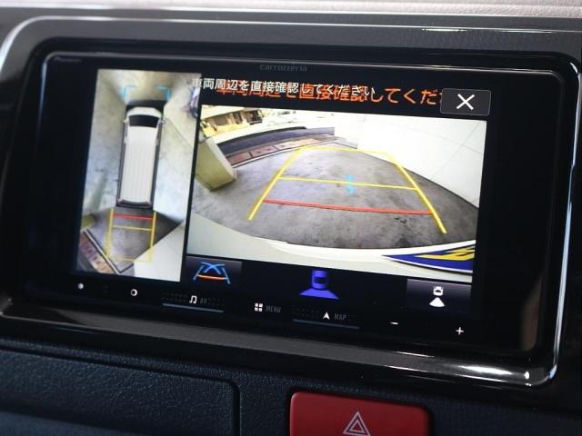 ハイエースバン ロングスーパーＧＬ　ダークプライムＳ　カロッツェリア７インチナビ　ＥＴＣ２．０　Ｔフォースフロントスポイラー　オープンカントリー　ＮＣ１・１６インチ　アルティメットテール　ベッドキット　デジタルインナーミラー　パノラミックビューモニター（7枚目）