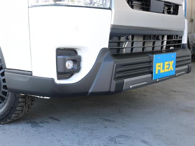 ハイエースバン ロングスーパーＧＬ　ダークプライムＳ　カロッツェリア７インチナビ　ＥＴＣ２．０　Ｔフォースフロントスポイラー　オープンカントリー　ＮＣ１・１６インチ　アルティメットテール　ベッドキット　デジタルインナーミラー　パノラミックビューモニター（17枚目）