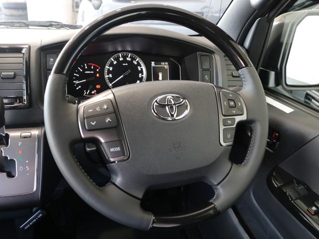 ハイエースバン ロングスーパーＧＬ　ダークプライムＳ　カロッツェリア７インチナビ　ＥＴＣ２．０　Ｔフォースフロントスポイラー　オープンカントリー　ＮＣ１・１６インチ　アルティメットテール　ベッドキット　デジタルインナーミラー　パノラミックビューモニター（30枚目）