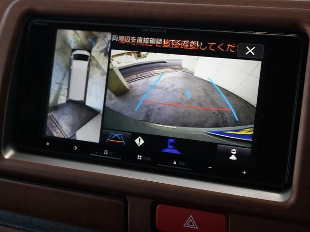 ハイエースバン ロングスーパーＧＬ　カロッツェリア７インチナビ　ＥＴＣ２．０　ブラックエディション　アルティメットテールブラック　ナスカータイヤ　ＮＣ１・１６インチ　シートカバー　インテリアパネル　Ｒｅグリル　デジタルインナーミラー（5枚目）