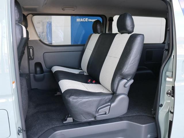 ハイエースバン ロングスーパーＧＬ　カロッツェリア７インチナビ　ＥＴＣ２．０　ブラックエディション　アルティメットテールブラック　ナスカータイヤ　ＮＣ１・１６インチ　シートカバー　インテリアパネル　Ｒｅグリル　デジタルインナーミラー（7枚目）