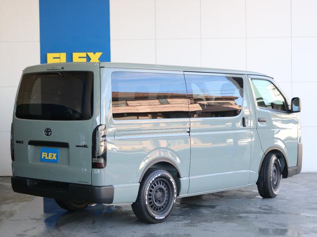 ハイエースバン ロングスーパーＧＬ　カロッツェリア７インチナビ　ＥＴＣ２．０　ブラックエディション　アルティメットテールブラック　ナスカータイヤ　ＮＣ１・１６インチ　シートカバー　インテリアパネル　Ｒｅグリル　デジタルインナーミラー（36枚目）