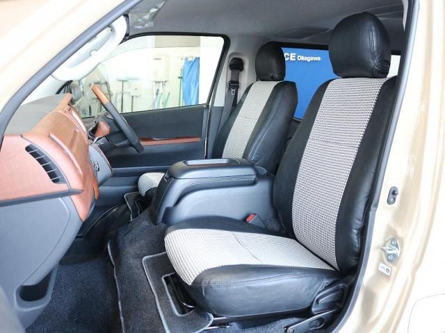 ハイエースバン ロングスーパーＧＬ　アースカラーパッケージ　ブラックエディション　カロッツェリア７インチナビ　ＥＴＣ２．０　シートカバー　ナスカータイヤ　Ｐａｗ１６インチ　アルティメットテール黒　インテリアパネル　デジタルインナーミラー（2枚目）