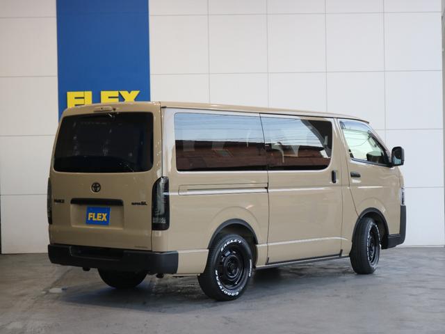 ハイエースバン ロングスーパーＧＬ　アースカラーパッケージ　ブラックエディション　カロッツェリア７インチナビ　ＥＴＣ２．０　シートカバー　ナスカータイヤ　Ｐａｗ１６インチ　アルティメットテール黒　インテリアパネル　デジタルインナーミラー（38枚目）