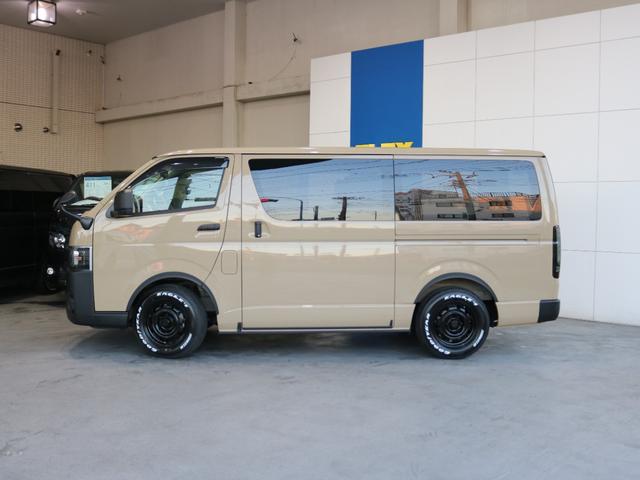 ハイエースバン ロングスーパーＧＬ　アースカラーパッケージ　ブラックエディション　カロッツェリア７インチナビ　ＥＴＣ２．０　シートカバー　ナスカータイヤ　Ｐａｗ１６インチ　アルティメットテール黒　インテリアパネル　デジタルインナーミラー（39枚目）