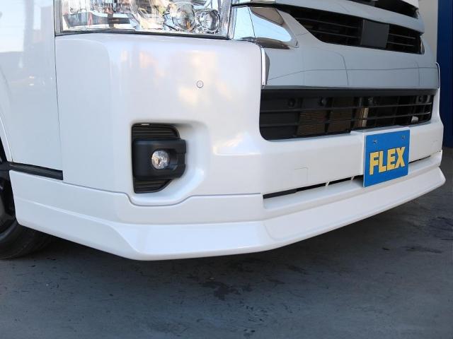 ハイエースワゴン ＧＬ　アルパインＢＩＧ－Ｘ　ＥＴＣ　フロントスポイラー　ナスカータイヤ　バルベロアーバン１７インチＡＷ　１２．８フリップダウンモニター　シートカバー　フロントスポイラー　ルーフスピーカー　インテリアパネル（17枚目）