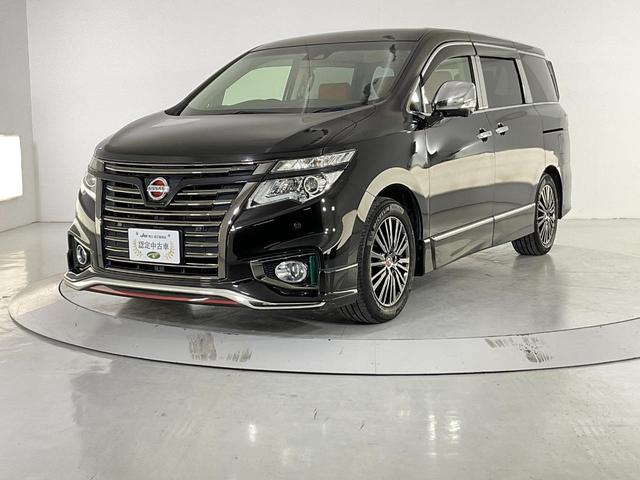 エルグランド 250ハイウェイスターSジェットブラックアバンクロム 3列7人乗/エマージェンシーブレーキ/車線逸脱防止支援・警報/インテリジェントクルコン/両側電動スライド・電動Bドア/タン革シート/コネクトナビ・Rエンターテインメントシステム/アラビュー/ETC(2枚目)