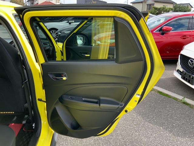 スイフトスポーツ ベースグレード 自社ユーザー買取車/6速MT/セーフティPKG(DCBS/車線逸脱抑制・警報機能/ハイビームアシスト/LEDヘッド/シートヒーター/純正8型ナビ/Bluetooth/ETC/※社外AW・テールレンズ(48枚目)