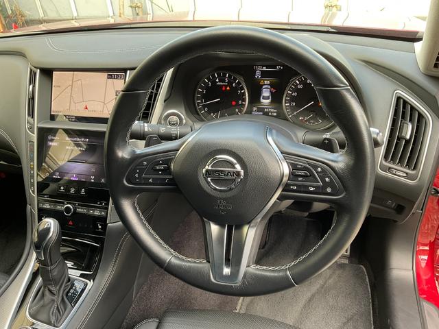 スカイライン GT タイプSP ドライブレコーダー クリアランスソナー オートクルーズコントロール 衝突被害軽減システム 全周囲カメラ ナビ TV アルミホイール LEDヘッドランプ AT シートヒーター スマートキー(20枚目)