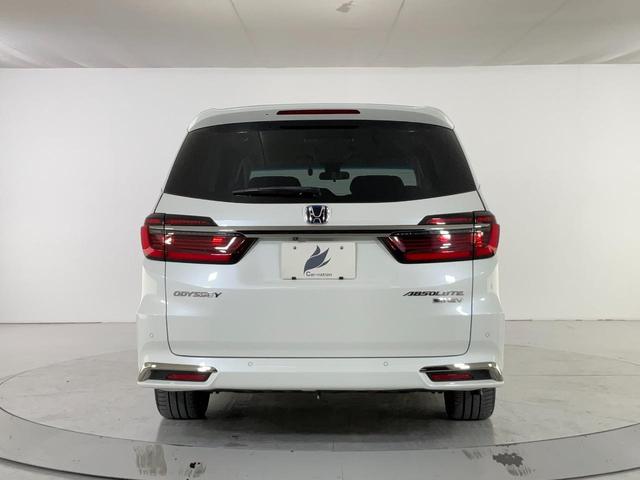 オデッセイハイブリッド e:HEVアブソルート・EX 10型インターナビ/フリップダウン/ETC2.0/前後ドラレコ/マルチビュー/衝突軽減/追従クルコン/誤発進抑制/LKAS/後側方警戒/電動Bドア/両パワスラ/リアAAC/前席Pシート・シートヒーター(6枚目)