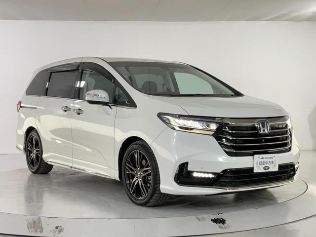 オデッセイハイブリッド e:HEVアブソルート・EX 10型インターナビ/フリップダウン/ETC2.0/前後ドラレコ/マルチビュー/衝突軽減/追従クルコン/誤発進抑制/LKAS/後側方警戒/電動Bドア/両パワスラ/リアAAC/前席Pシート・シートヒーター(9枚目)