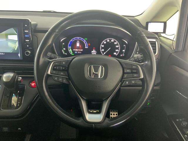 オデッセイハイブリッド e:HEVアブソルート・EX 10型インターナビ/フリップダウン/ETC2.0/前後ドラレコ/マルチビュー/衝突軽減/追従クルコン/誤発進抑制/LKAS/後側方警戒/電動Bドア/両パワスラ/リアAAC/前席Pシート・シートヒーター(14枚目)