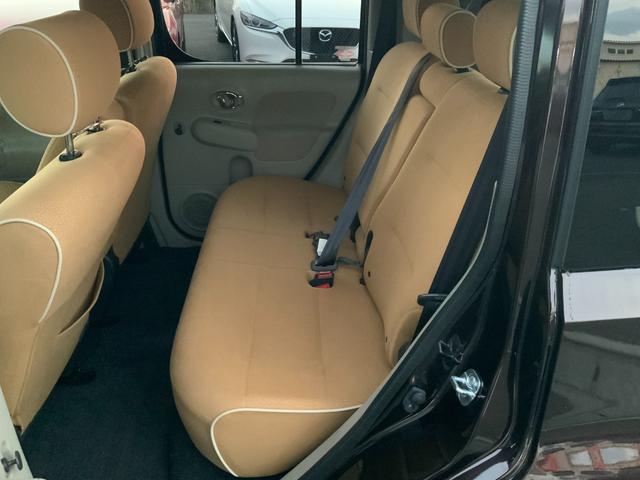 キューブ １５Ｘ　Ｖセレクション　自社ユーザー買取車／ホワイトパールルーフ（ツートン）／ヴィンテージキャメルインテリア／フォグライト／プラズマクラスター付きＡＡＣ／インテリジェントキー・Ｐスタート／純正ナビ／フルセグ／Ｂカメラ／ＥＴＣ（11枚目）