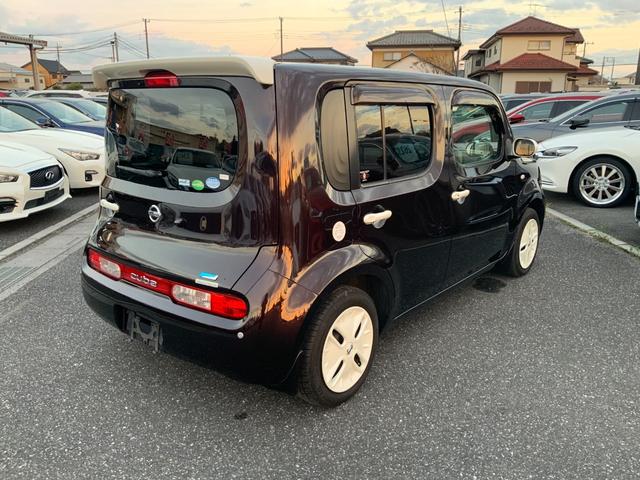 キューブ １５Ｘ　Ｖセレクション　自社ユーザー買取車／ホワイトパールルーフ（ツートン）／ヴィンテージキャメルインテリア／フォグライト／プラズマクラスター付きＡＡＣ／インテリジェントキー・Ｐスタート／純正ナビ／フルセグ／Ｂカメラ／ＥＴＣ（15枚目）