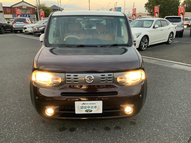 キューブ １５Ｘ　Ｖセレクション　自社ユーザー買取車／ホワイトパールルーフ（ツートン）／ヴィンテージキャメルインテリア／フォグライト／プラズマクラスター付きＡＡＣ／インテリジェントキー・Ｐスタート／純正ナビ／フルセグ／Ｂカメラ／ＥＴＣ（22枚目）