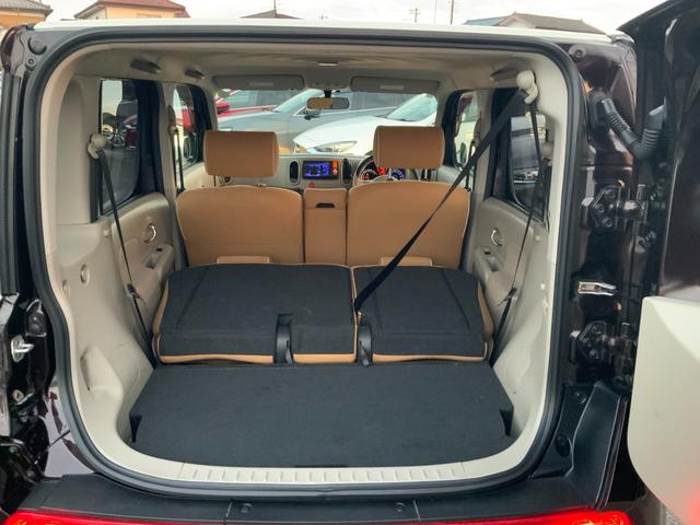 キューブ １５Ｘ　Ｖセレクション　自社ユーザー買取車／ホワイトパールルーフ（ツートン）／ヴィンテージキャメルインテリア／フォグライト／プラズマクラスター付きＡＡＣ／インテリジェントキー・Ｐスタート／純正ナビ／フルセグ／Ｂカメラ／ＥＴＣ（27枚目）