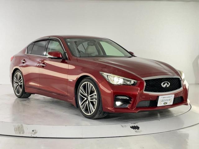 スカイライン ３５０ＧＴハイブリッドタイプＳＰクールエクスクルシブ　ドライブレコーダー　ＥＴＣ　クリアランスソナー　オートクルーズコントロール　衝突被害軽減システム　全周囲カメラ　ナビ　アルミホイール　オートライト　ＬＥＤヘッドランプ　ＡＴ　シートヒーター（9枚目）