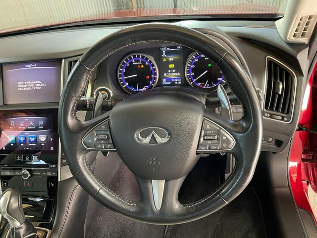 スカイライン ３５０ＧＴハイブリッドタイプＳＰクールエクスクルシブ　ドライブレコーダー　ＥＴＣ　クリアランスソナー　オートクルーズコントロール　衝突被害軽減システム　全周囲カメラ　ナビ　アルミホイール　オートライト　ＬＥＤヘッドランプ　ＡＴ　シートヒーター（14枚目）