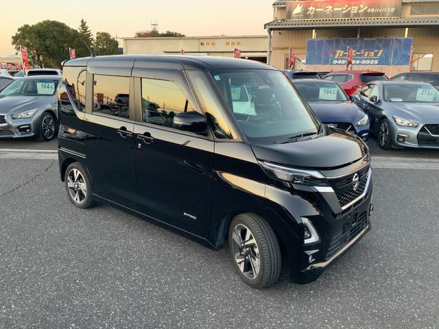 ルークス ハイウェイスター　Ｇターボプロパイロットエディション　自社ユーザー買取車／プロパイロット／先進安全装備／インテリジェントアラウンドビュー／両側ハンズフリーパワスラドア／アダプティブＬＥＤヘッド／ＬＥＤフォグ／快適パックＡ／純正８型ナビ／ＥＴＣ／ドラレコ（4枚目）