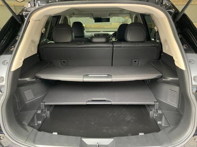 エクストレイル ２０Ｘ　ブラックエクストリーマーＸ　４ＷＤ　ドライブレコーダー　クリアランスソナー　サンルーフ　ＴＶ　オートライト　ＬＥＤヘッドランプ　アルミホイール　スマートキー　シートヒーター　ＣＶＴ　盗難防止システム　衝突安全ボディ　ＣＤ（41枚目）