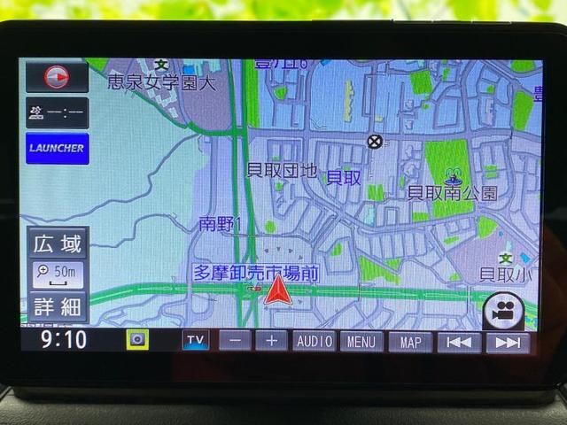 4WD JC 社外 9インチ メモリーナビ/衝突安全装置/シートヒーター 前席/車線逸脱防止支援システム/Bluetooth接続/ETC/EBD付ABS/横滑り防止装置/クルーズコントロール/ワンセグTV/禁煙車(9枚目)
