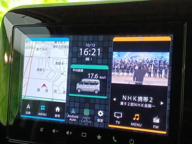 スペーシアカスタム ハイブリッドＸＳターボ　保証書／純正　９インチ　ナビ／セーフティサポート（スズキ）／両側電動スライドドア／シートヒーター／全方位モニター／車線逸脱防止支援システム／ヘッドランプ　ＬＥＤ／Ｂｌｕｅｔｏｏｔｈ接続／ＥＴＣ　ターボ（9枚目）