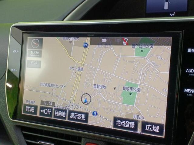 ヴォクシー ZSキラメキ 新品タイヤ/保証書/純正 SDナビ/フリップダウンモニター/衝突安全装置/両側電動スライドドア/ヘッドランプ LED/ETC/EBD付ABS/横滑り防止装置/アイドリングストップ/フルセグTV 記録簿(10枚目)