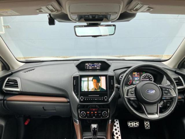 フォレスター 4WDアドバンス 新品タイヤ/サンルーフ/純正 8インチ SDナビ/デジタルインナーミラー/衝突安全装置/シートヒーター 全席/車線逸脱防止支援システム/シート 合皮/電動バックドア/ドライブレコーダー 社外 4WD(4枚目)