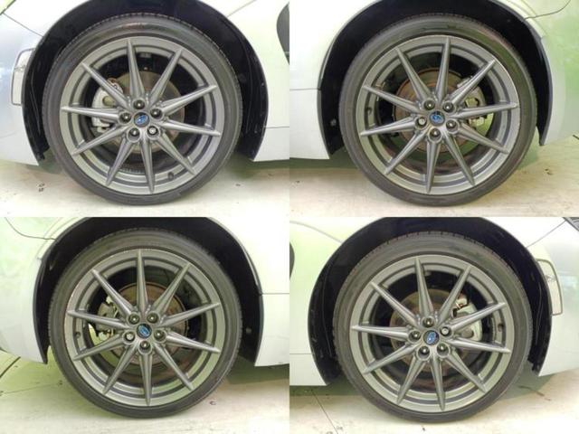 BRZ S 保証書/社外 9インチ SDナビ/衝突安全装置/シートヒーター/シート ハーフレザー/ヘッドランプ LED/Bluetooth接続/ETC/EBD付ABS/横滑り防止装置/クルーズコントロール 記録簿(50枚目)