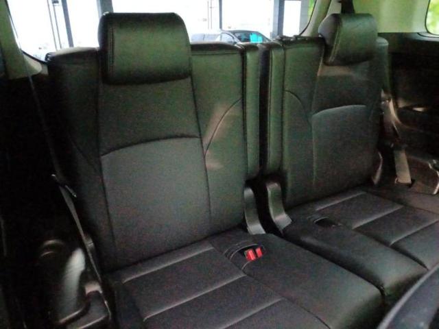 アルファード S Cパッケージ 新品タイヤ/サンルーフ/純正エアロ/社外 11インチ SDナビ/フリップダウンモニター 社外 12.8インチ/衝突安全装置/両側電動スライドドア/車線逸脱防止支援システム/シート 合皮 フルエアロ(6枚目)