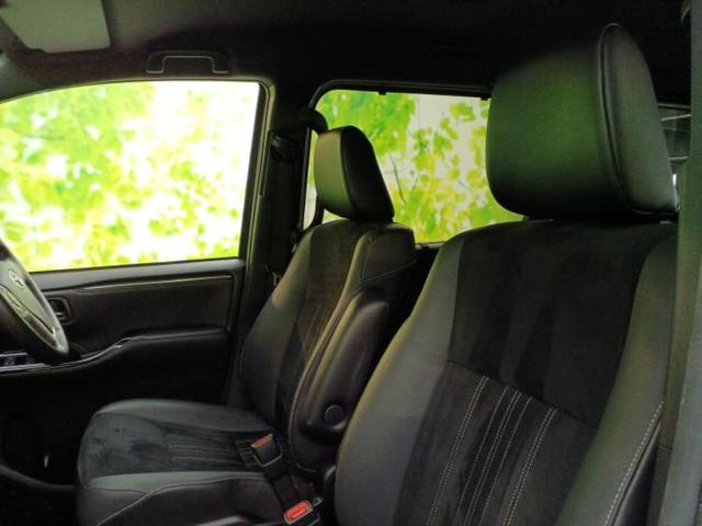 エスクァイア ハイブリッドＧｉプレミアムＰブラックテーラード　純正エアロ／保証書／純正　９インチ　ＳＤナビ／衝突安全装置／両側電動スライドドア／シートヒーター／車線逸脱防止支援システム／シート　ハーフレザー／パーキングアシスト　バックガイド　衝突被害軽減システム（7枚目）