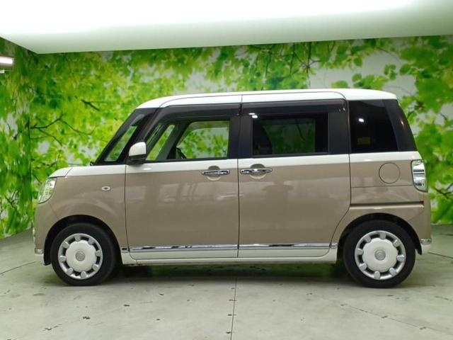 ムーヴキャンバス ＸリミテッドメイクアップＳＡ２　新品タイヤ／福祉車両／保証書／純正　メモリーナビ／衝突安全装置／両側電動スライドドア／パノラマモニター／車線逸脱防止支援システム／Ｂｌｕｅｔｏｏｔｈ接続／ＥＴＣ／ＥＢＤ付ＡＢＳ／横滑り防止装置（2枚目）