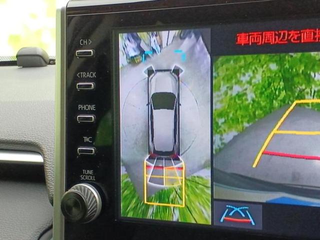 RAV4 4WDアドベンチャーオフロードパッケージ 保証書/ディスプレイオーディオ+ナビ/衝突安全装置/パノラミックビューモニター/車線逸脱防止支援システム/シート 合皮/パーキングアシスト バックガイド/ヘッドランプ LED 衝突被害軽減システム(14枚目)