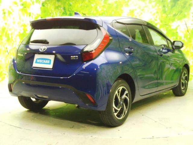 アクア G 新品タイヤ/保証書/ディスプレイオーディオ+ナビ/衝突安全装置/パノラミックビューモニター/車線逸脱防止支援システム/ドライブレコーダー 社外/ヘッドランプ LED/Bluetooth接続 ドラレコ(3枚目)