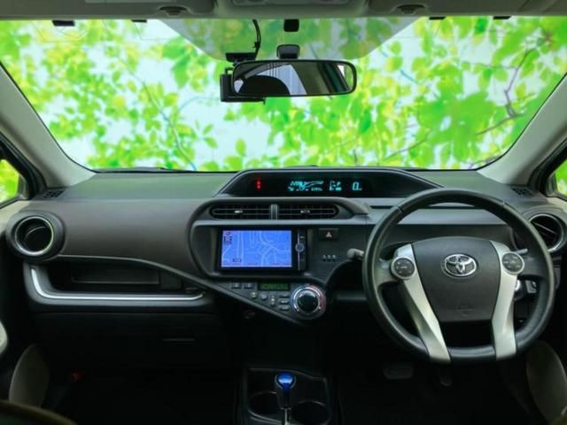 アクア G 保証書/純正 SDナビ/ドライブレコーダー 社外/ヘッドランプ HID/Bluetooth接続/ETC/EBD付ABS/横滑り防止装置/アイドリングストップ/バックモニター/フルセグTV/DVD(8枚目)