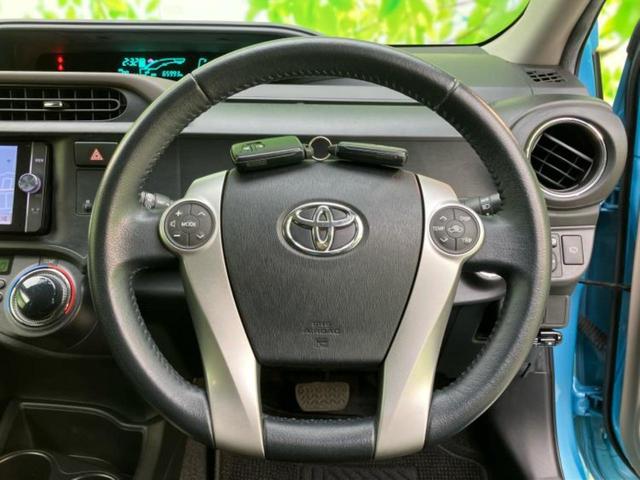 アクア G 保証書/純正 SDナビ/ドライブレコーダー 社外/ヘッドランプ HID/Bluetooth接続/ETC/EBD付ABS/横滑り防止装置/アイドリングストップ/バックモニター/フルセグTV/DVD(14枚目)