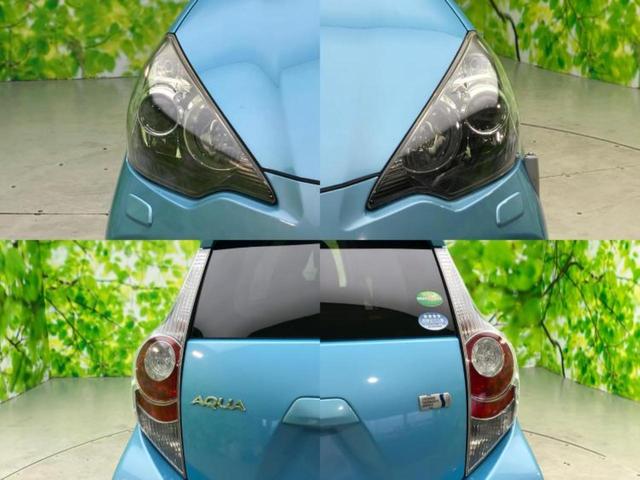 アクア G 保証書/純正 SDナビ/ドライブレコーダー 社外/ヘッドランプ HID/Bluetooth接続/ETC/EBD付ABS/横滑り防止装置/アイドリングストップ/バックモニター/フルセグTV/DVD(49枚目)