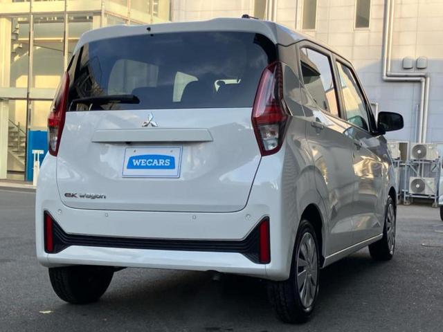 ｅＫワゴン Ｍ　保証書／純正　８インチ　メモリーナビ／衝突安全装置／シートヒーター／車線逸脱防止支援システム／ＥＴＣ／ＥＢＤ付ＡＢＳ／横滑り防止装置／アイドリングストップ／バックモニター／フルセグＴＶ　バックカメラ（3枚目）