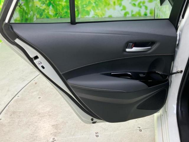 カローラツーリング ダブルバイビー　新品タイヤ／純正エアロ／保証書／ディスプレイオーディオ＋ナビ９インチ／衝突安全装置／シートヒーター　前席／車線逸脱防止支援システム／シート　ハーフレザー／ドライブレコーダー　社外　衝突被害軽減システム（23枚目）