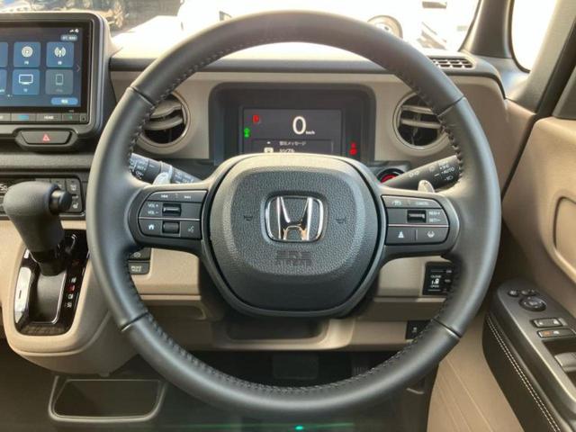 Ｎ－ＢＯＸジョイ ターボ２トーン　保証書／純正　８インチ　ナビ／ホンダセンシング／両側電動スライドドア／シートヒーター　前席／車線逸脱防止支援システム／登録済未使用車／ヘッドランプ　ＬＥＤ／Ｂｌｕｅｔｏｏｔｈ接続／ＥＢＤ付ＡＢＳ（14枚目）