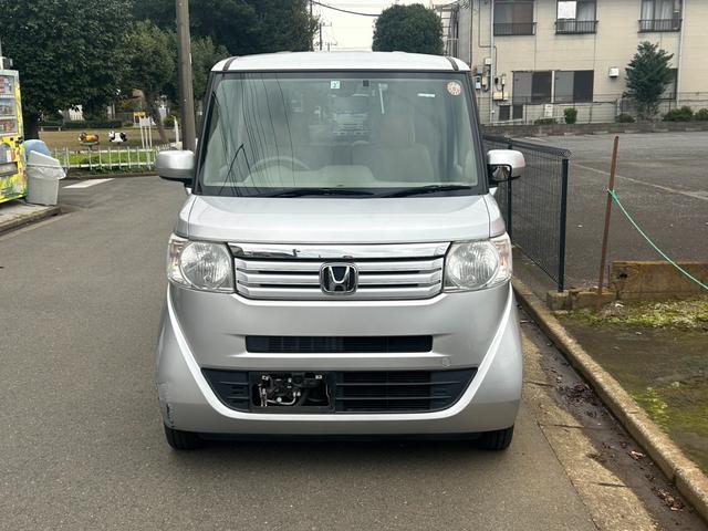 N-BOX+ G 福祉車 スローパー 電動ウインチ USB SDナビ キーレス パワーステアリング パワーウィンドウ 衝突安全ボディ ベンチシート ABS(2枚目)